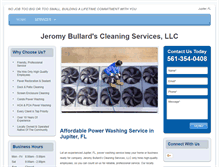 Tablet Screenshot of jupiterpressurewasher.com